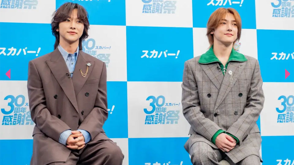 『スカパー！30周年感謝祭PRイベント』　ROIROM・本多大夢、浜川路己さん衣装協力