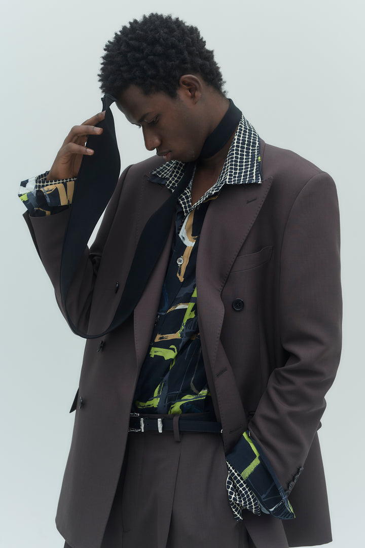 [予約商品] SUPER 120’S DOESKIN WOOL DOUBLE BREASTED 6B JACKET [2026S/S]