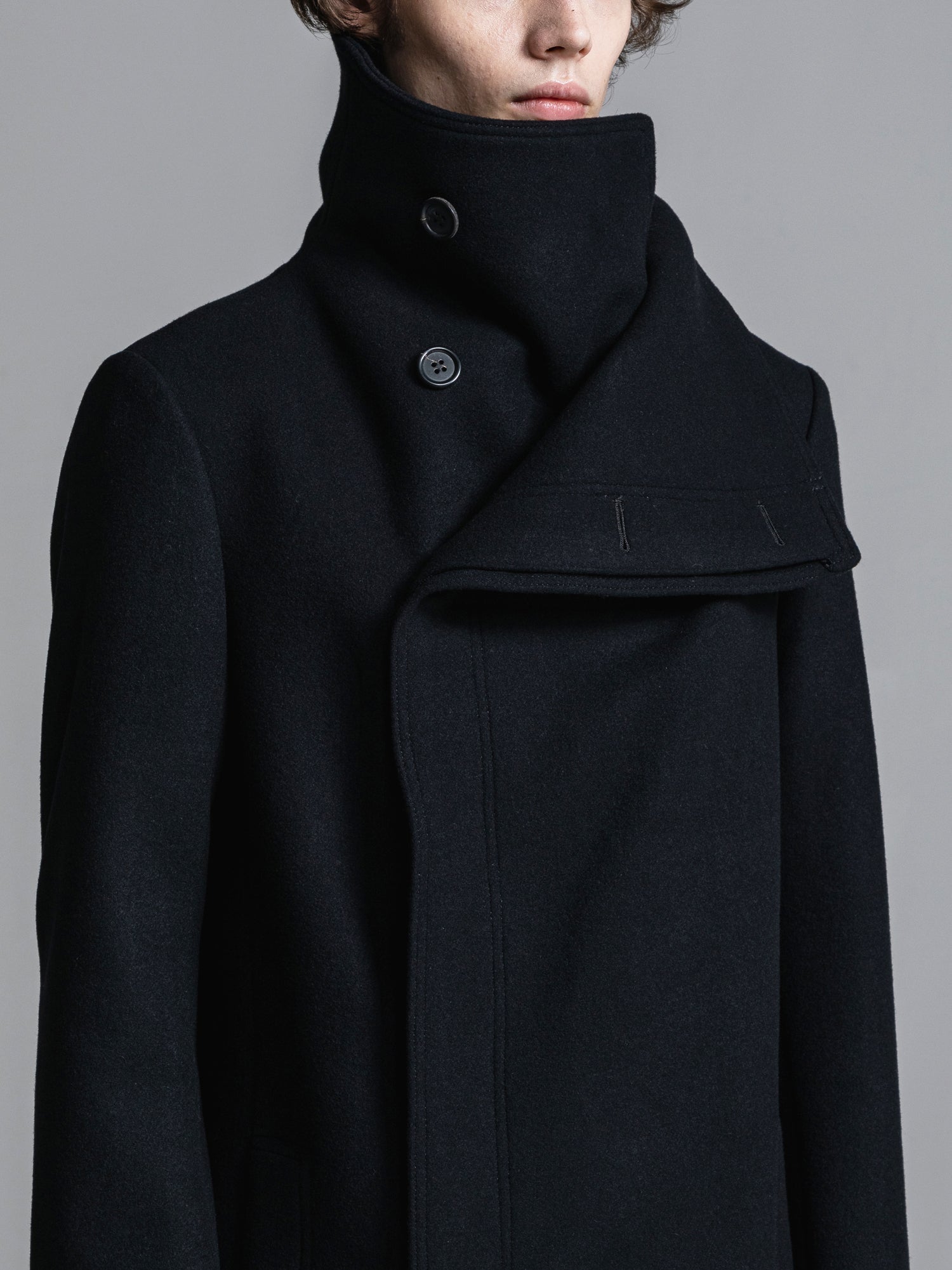 HIGH-NECK WRAP COAT [2023A/W] – LITHIUM ONLINE STORE