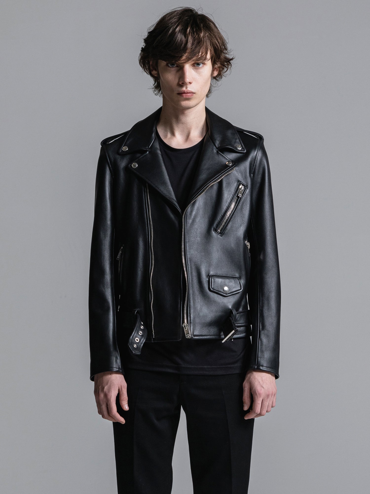 LAMB LEATHER W-RIDERS JACKET | ラムレザーダブルライダースジャケット [2024A/W] – LITHIUM  ONLINE STORE