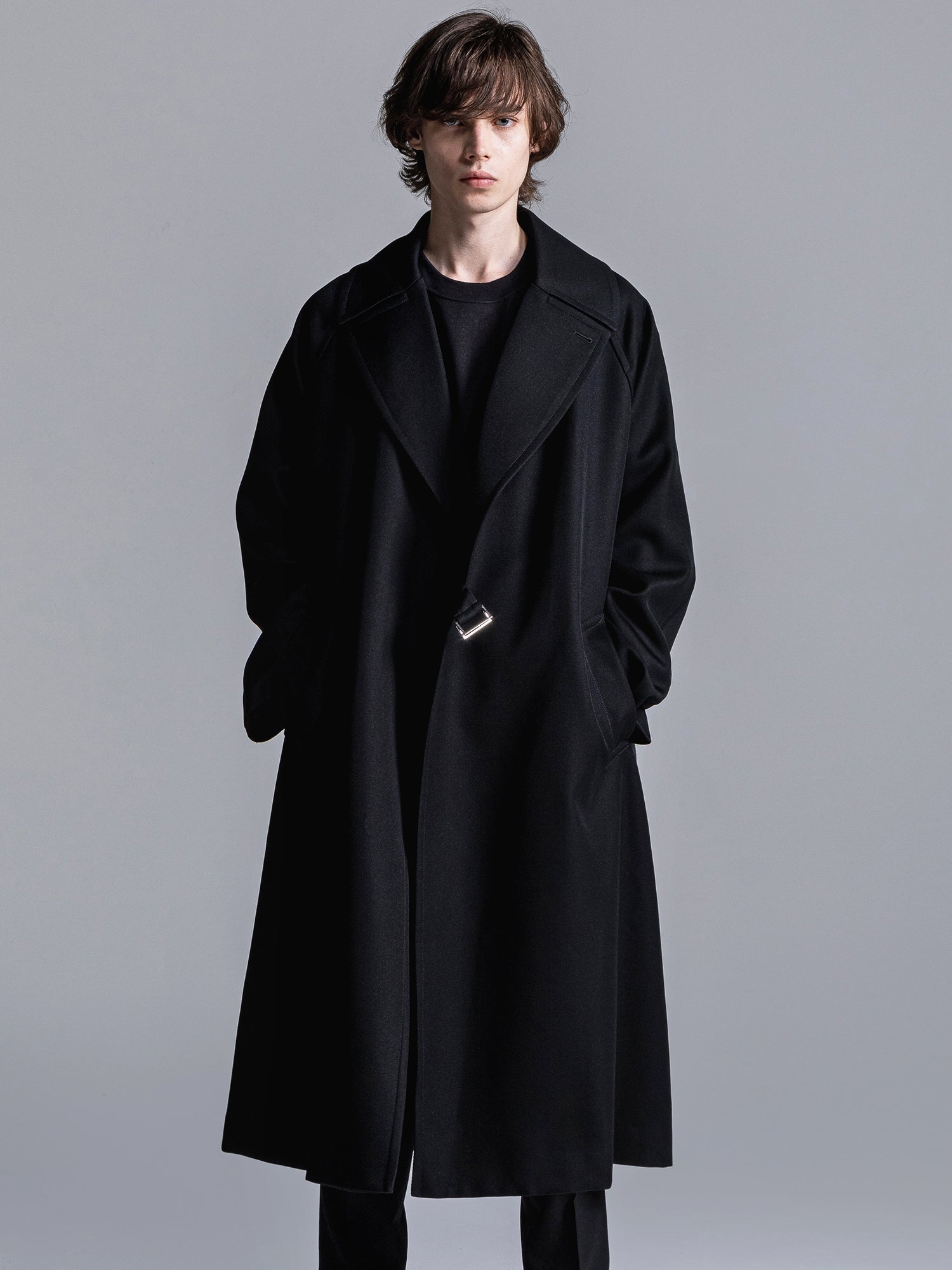 WOOL GABARDINE TIELOCKEN COAT | ウールギャバジン タイ