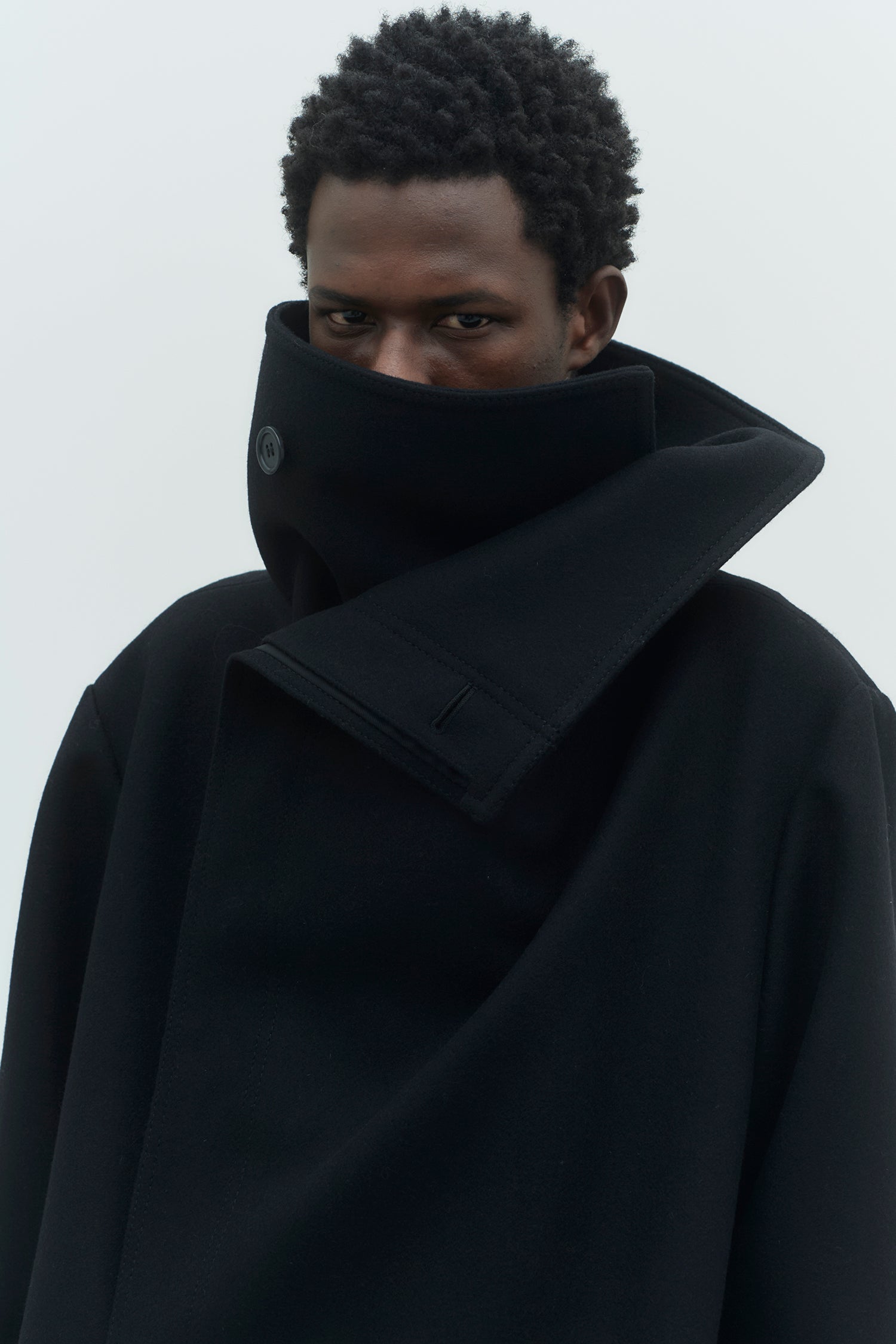 HIGH NECK WRAP COAT | ハイネックラップコート[2025A/W] – LITHIUM