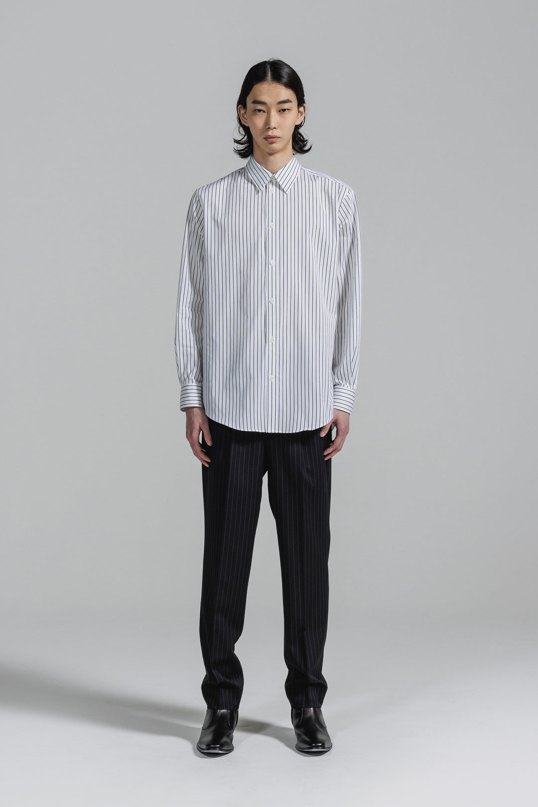 THOMAS MASON STRIPE CLASSIC SHIRTS [2024A/W]