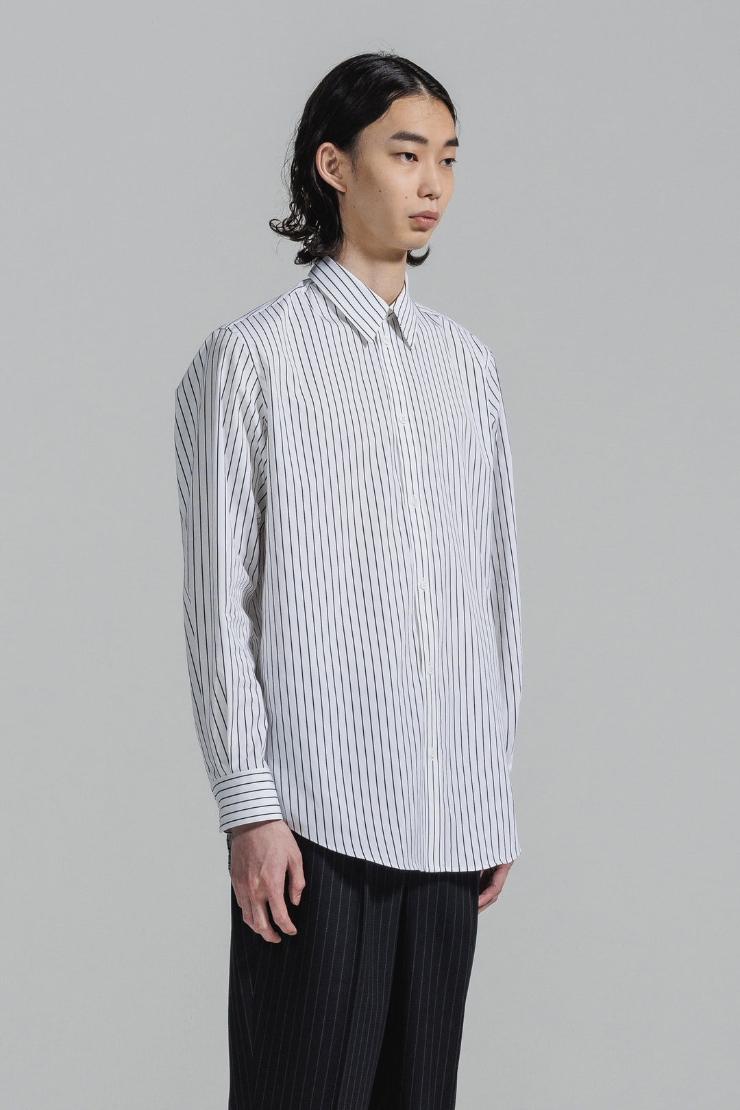 THOMAS MASON STRIPE CLASSIC SHIRTS [2024A/W]