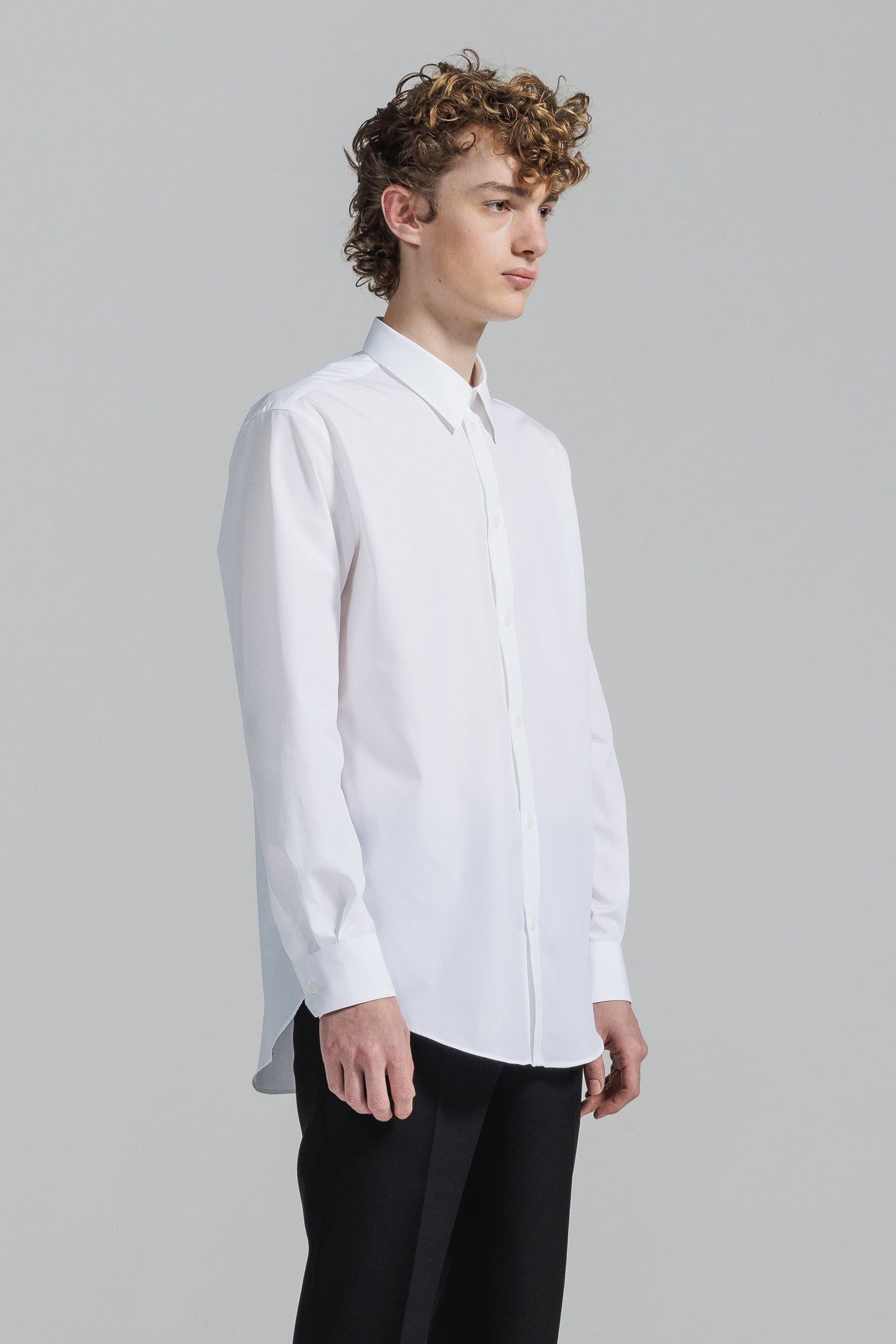 約2万★美品◎TOMAS　MAISON　UNITEDARROWS　シャツ　白 セール】 new basic THOMAS MASON OVER SHIRTS （シャツ