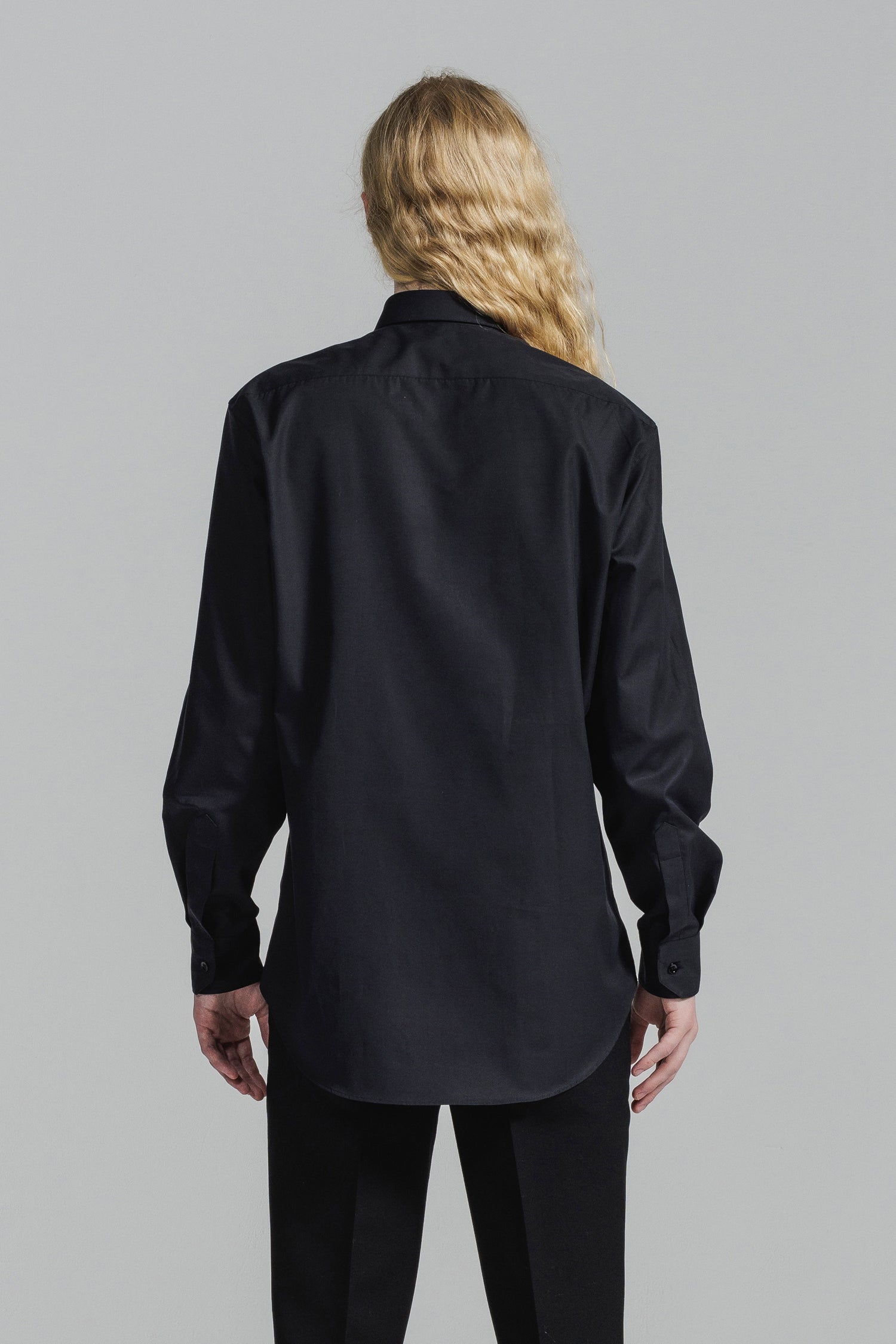 超上質】 THOMAS MASON × 五大陸 高級綿シャツ ポケット無し 超上質