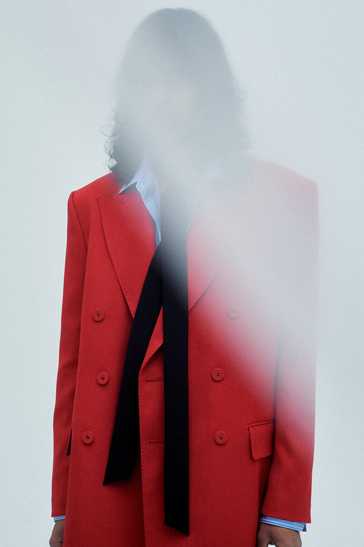 [予約商品] RED WOOL DOUBLE BREASTED 6B JACKET [2026A/W]