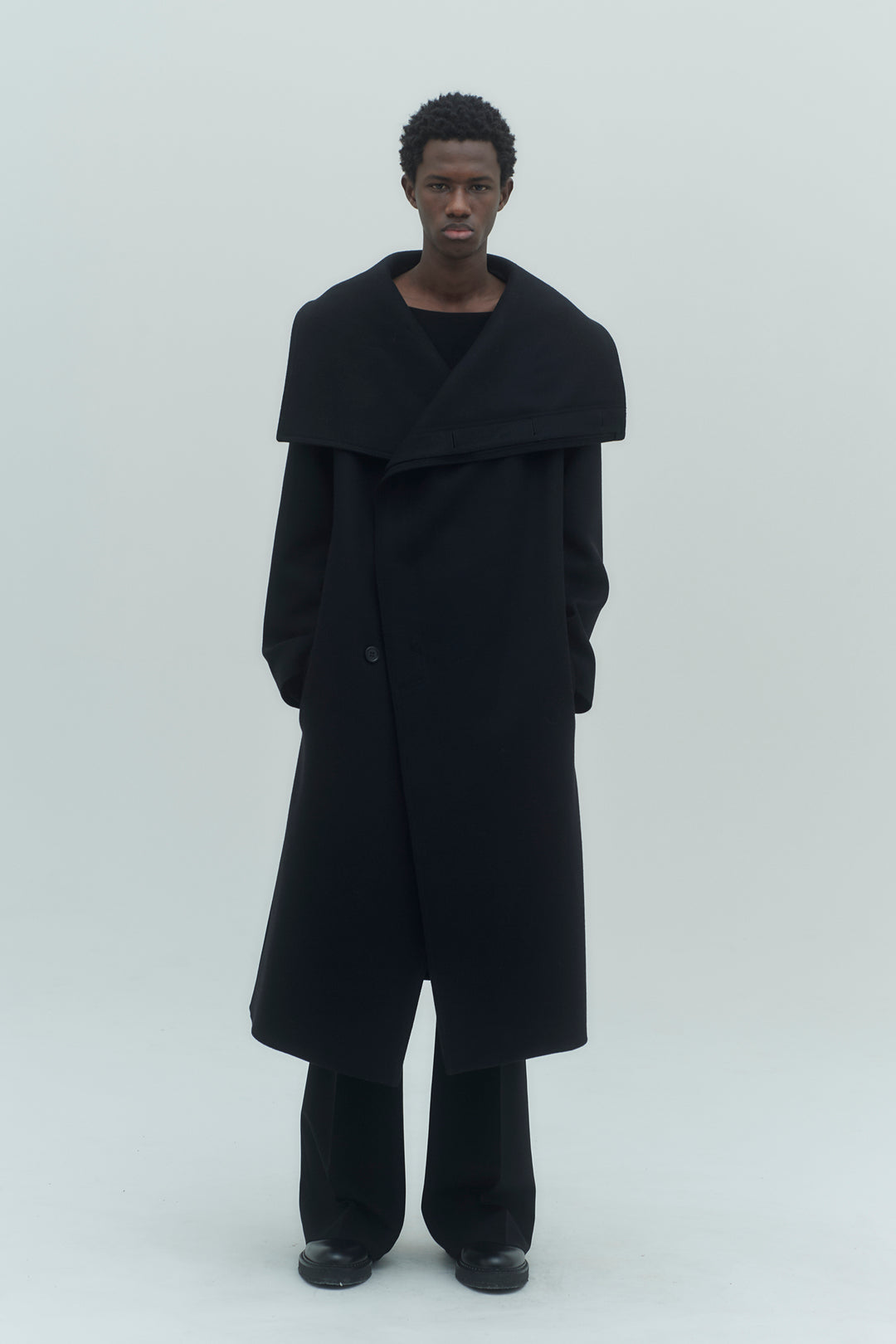 HIGH NECK WRAP COAT | ハイネックラップコート[2025A/W]