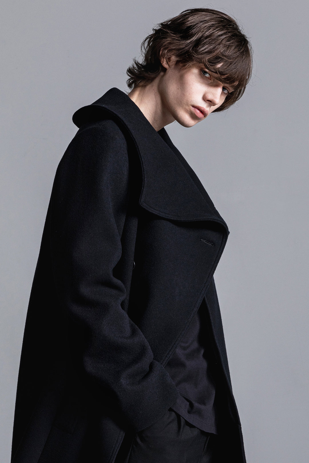 HIGH NECK WRAP COAT | ハイネックラップコート[2025A/W]