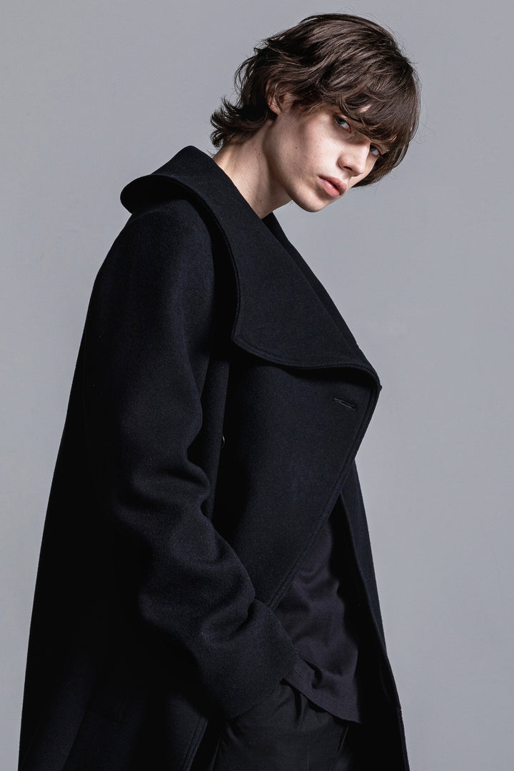 HIGH NECK WRAP COAT | ハイネックラップコート[2025A/W]