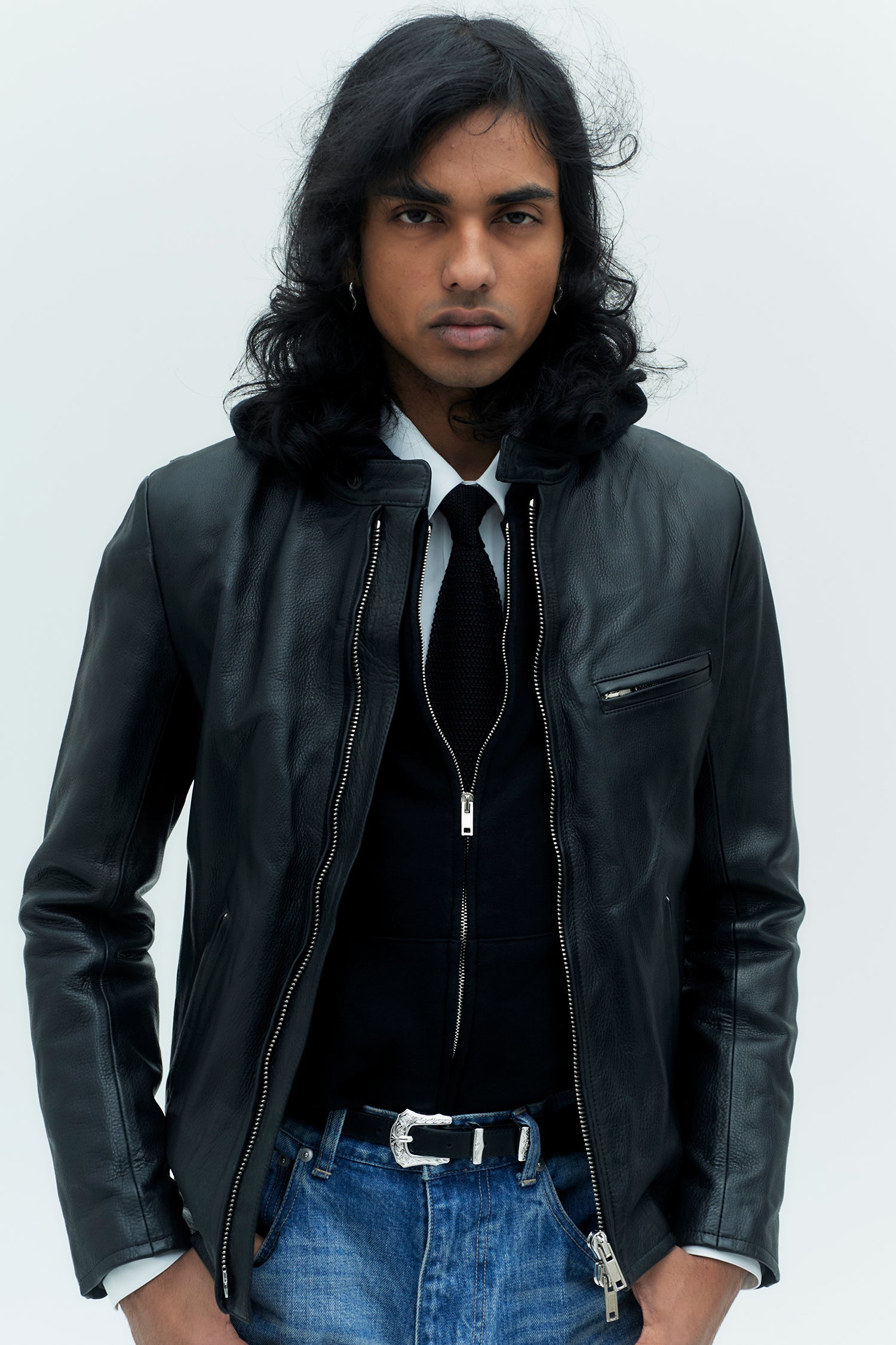 予約商品] LEATHER SINGLE RIDERS JACKET | レザーシングルライダース