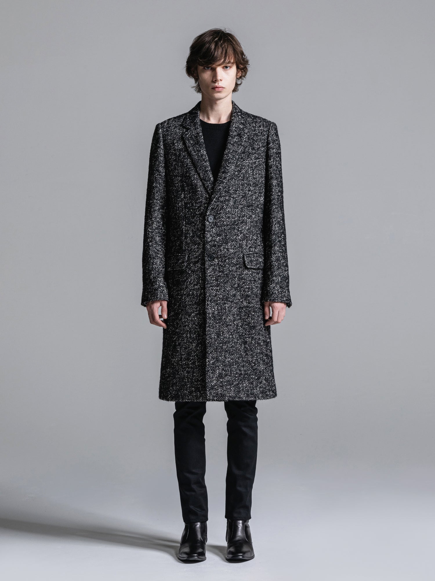 RAFANELLI TWEED CHESTERFIELD COAT [2023A/W] – LITHIUM ONLINE STORE