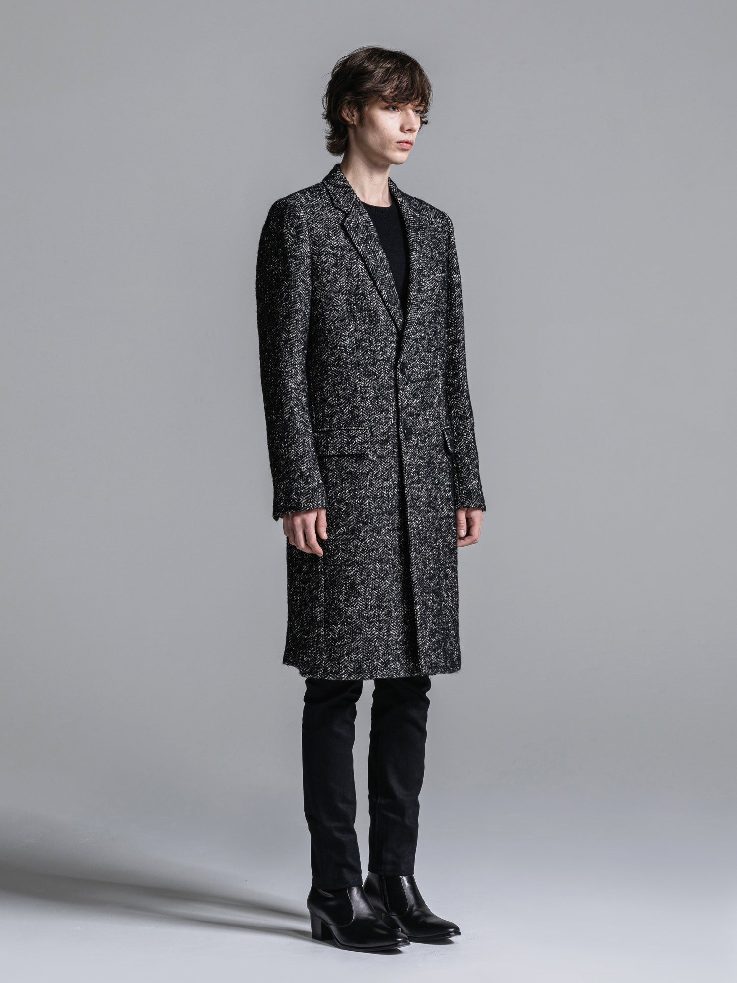 RAFANELLI TWEED CHESTERFIELD COAT [2023A/W] – LITHIUM ONLINE STORE