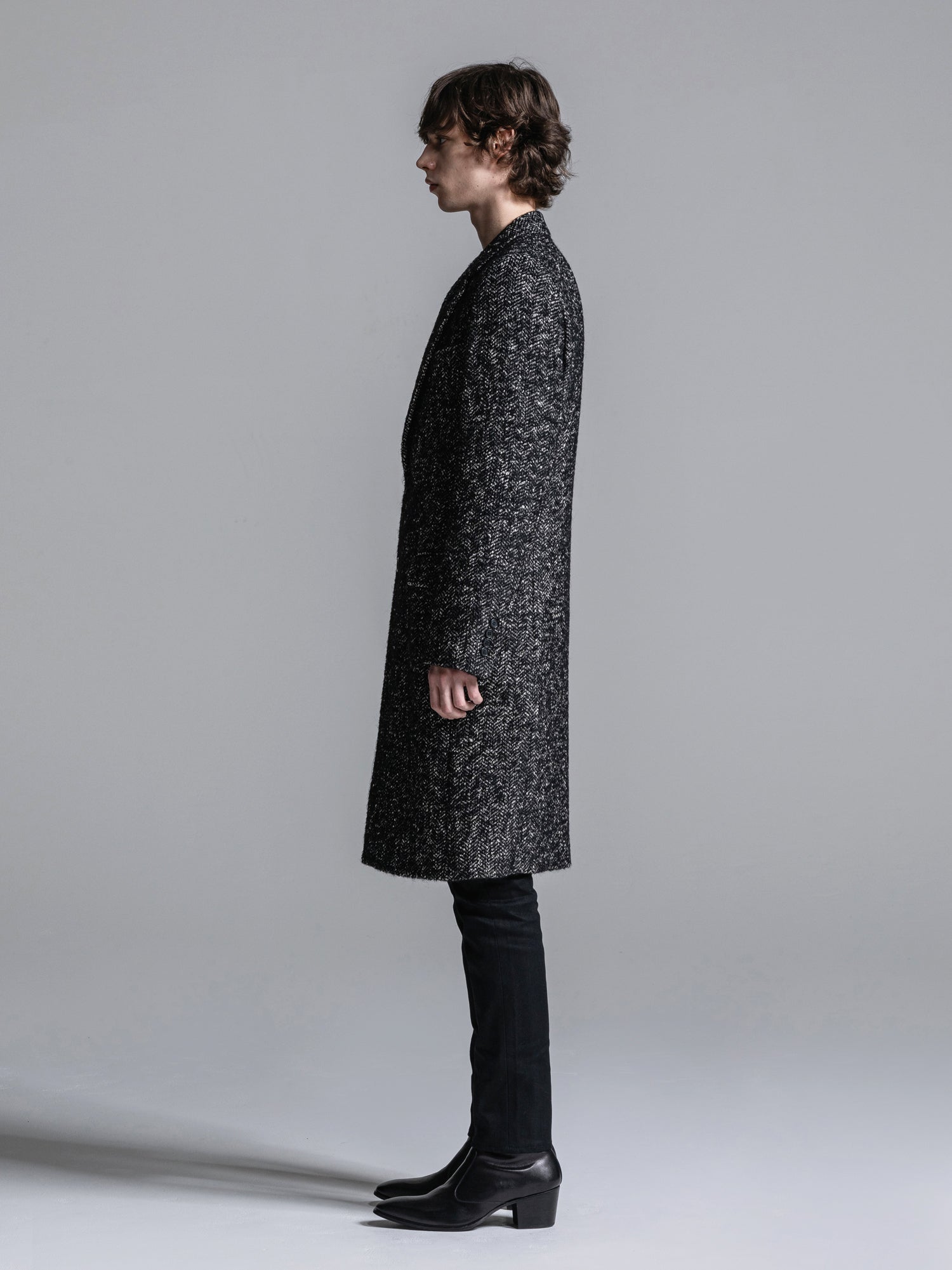 RAFANELLI TWEED CHESTERFIELD COAT [A/W – LITHIUM ONLINE STORE