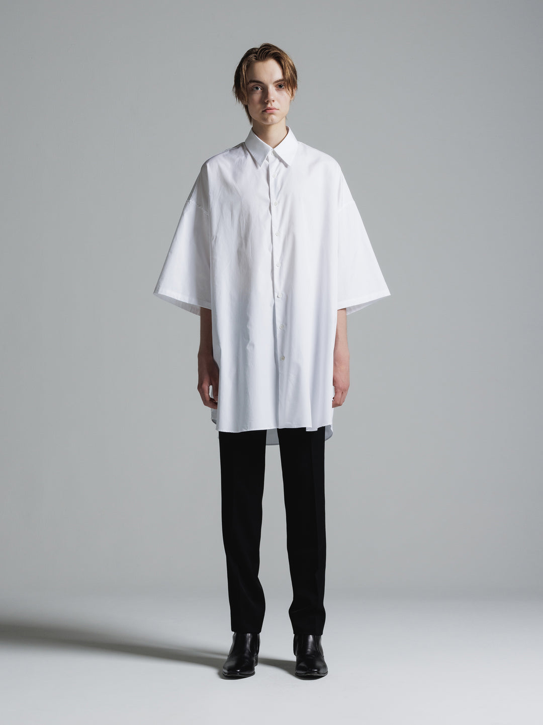 SUPER OVERSIZED SHIRT [Short Sleeve] [2026S/S]