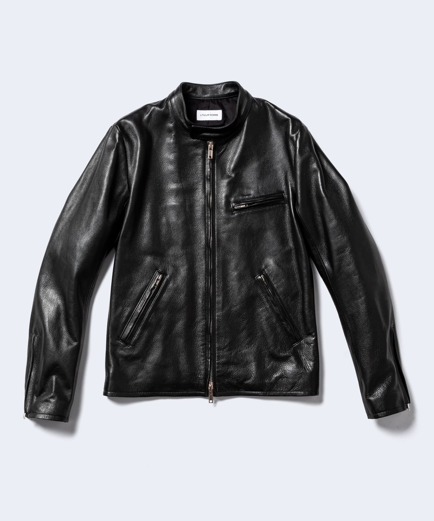 LEATHER SINGLE RIDERS JACKET [2023A/W] – LITHIUM ONLINE STORE