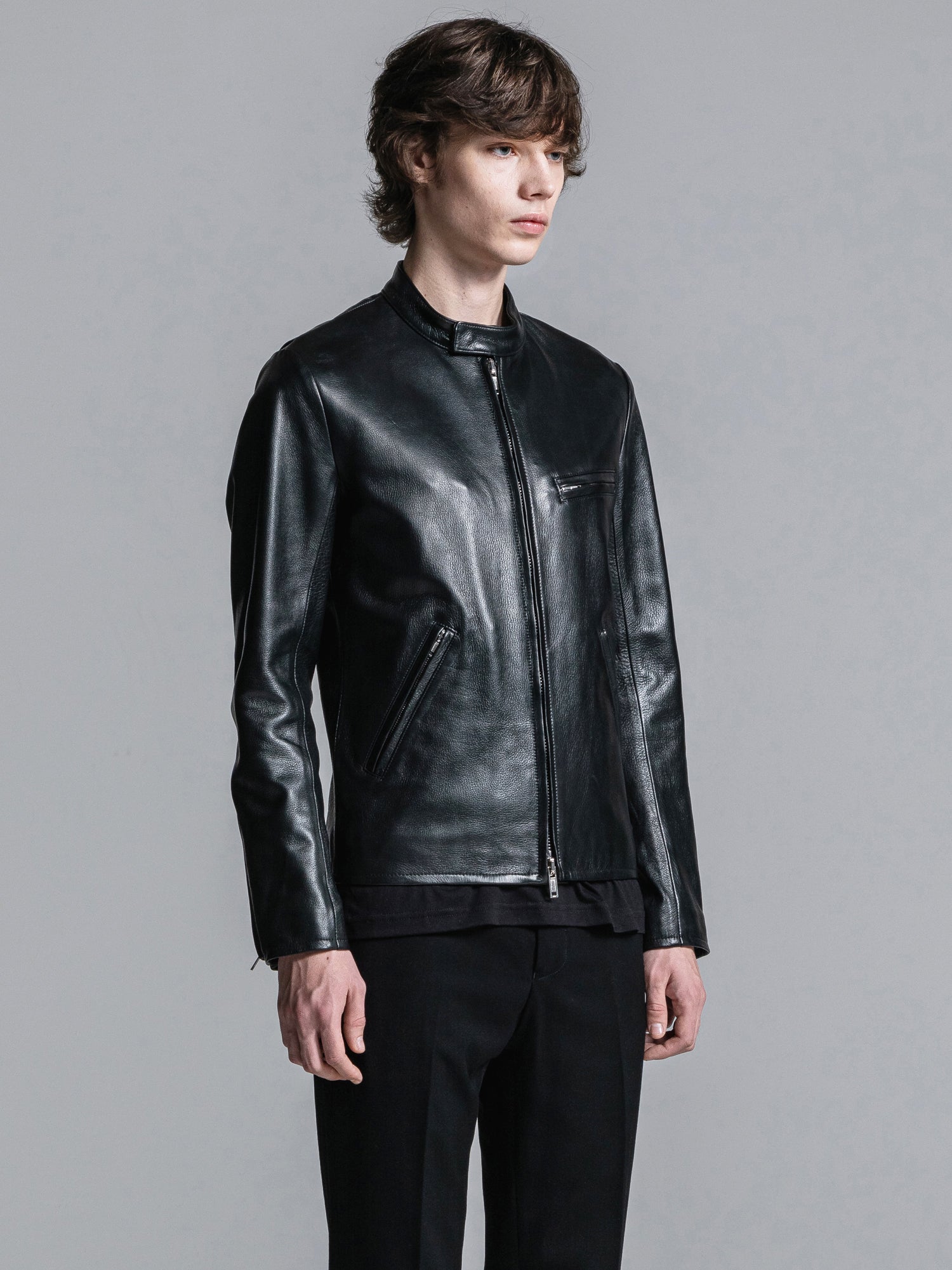 LEATHER SINGLE RIDERS JACKET [2023A/W] – LITHIUM ONLINE STORE